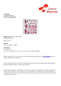 The Milliner Cross Stitch Pattern by Perrette Samouiloff