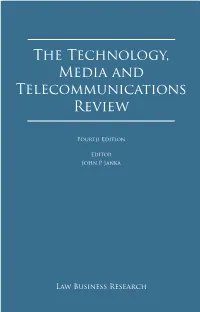 The Technology, Media and Telecommunications Review