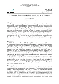 43 a Comparative Approach to the Eternising Poetry of Feng Zhi And