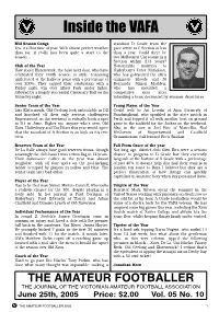 THE AMATEUR FOOTBALLER the JOURNAL of the VICTORIAN AMATEUR FOOTBALL ASSOCIATION June 25Th, 2005 Price: $2.00 Vol