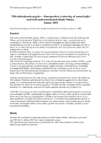 Tilfredshedsundersøgelse IMK 2015 Januar 2015