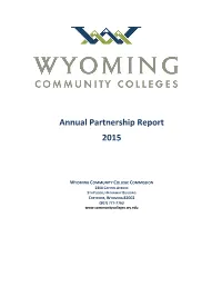 Annual Partnership Report 2015