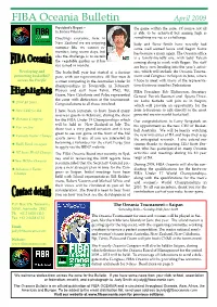 April Newsletter
