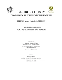 BASTROP COUNTY �������������������������������� � TOGETHER We Are the Tools for RECOVERY