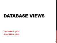 Database Views