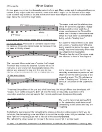 GF1 005A Gf Minor Keys Explained