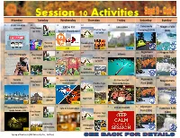 Session 10 Activities