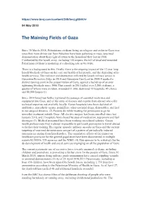 Maiming Field of Gaza