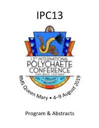 Program & Abstracts