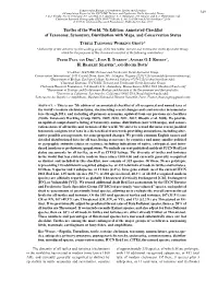 Turtles of the World, 7Th Edition: Annotated Checklist of Taxonomy, Synonymy, Distribution with Maps, and Conservation Status
