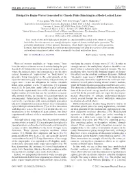 Dissipative Rogue Waves Generated by Chaotic Pulse Bunching in a Mode-Locked Laser