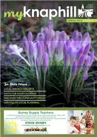 SPRING 2020 ISSUE68 Association Residents’ Knaphill