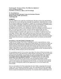 Testimony for “Science of Zika: the DNA of an Epidemic” House of Representatives Committee on Science, Space, and Technology