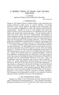 Mating Preferences Might Evolve by Natural Selection. If Mating Mate
