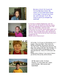MES-English.Com Self Introduction V-Keypals Project