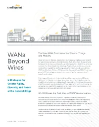 Wans BEYOND WIRES