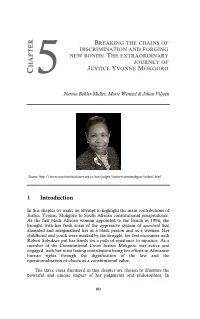 The Extraordinary Journey of Justice Yvonne Mokgoro