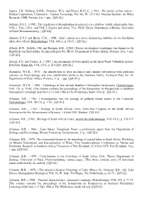 Water Quality in SA with Special Ref to KZN.Pdf