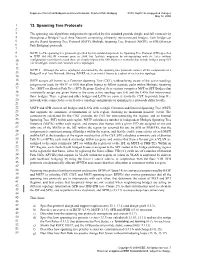 13. Spanning Tree Protocols