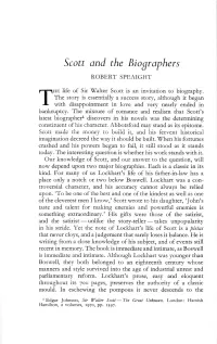 Scott and the Biographers
