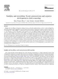 Social Constructivism and Cognitive Development in Child Counseling