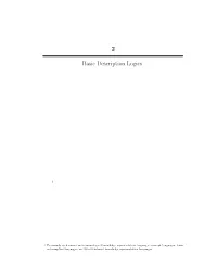 2 Basic Description Logics 61