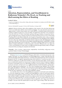 Attention, Representation, and Unsettlement in Katherena Vermette's the Break, Or, Teaching