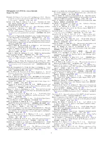 Bibliography from ADS File: Strassmeier.Bib June 27, 2021 1
