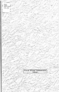 Building Materials for Use in the Design of Low-Cost
