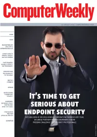 It's Time to Get Serious About Endpoint Security