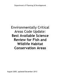 Seattle Aquatic Environment 3-42