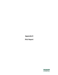 Appendix B Ipac Report
