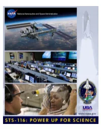 Sts-116 Mission Overview: Power Reconfiguration Highlights Station Assembly Mission