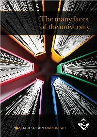 The Many Faces of the University