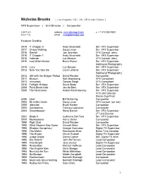 1 Feature Credits