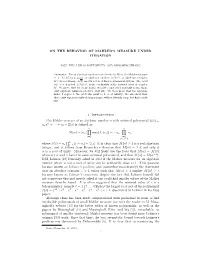 On the Behavior of Mahler's Measure Under Iteration 1