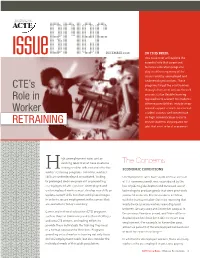 CTE's Role in Worker RETRAINING