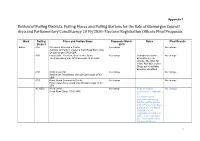 Final Proposals