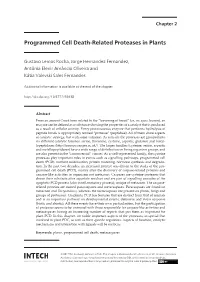 Programmed Cell Death-Related Proteases in Plants Programmed Cell Death-Related Proteases in Plants