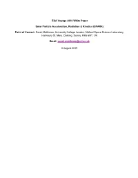 Solar Particle Acceleration, Radiation & Kinetics