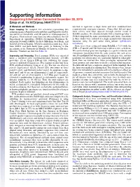 Supporting Information Supporting Information Corrected December 28, 2015 Estep Et Al