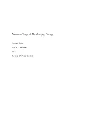 Notes on Camp: a Decolonizing Strategy