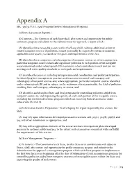Appendix a SEC