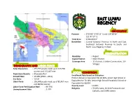 East Luwu Regency