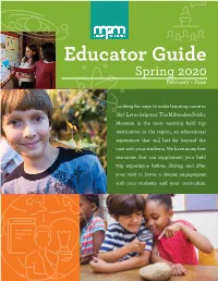 Educator Guide Spring 2020 February - June