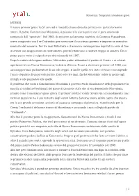 Mitsotakis. Tempi Duri Attendono I Greci