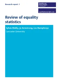 Review of Equality Statistics