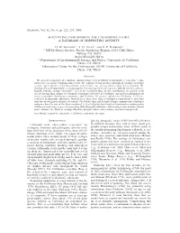 Serpentine Endemism in the California Flora: a Database of Serpentine Affinity