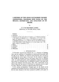 A Revision of the Genus Nyctalemon Dalman (Lepidoptera, Uraniidae) with Notes on the Biology, Distribution, and Evolution of Its Species