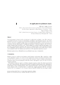 An Application for Polymeric Foams